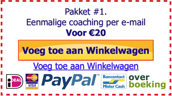 Coaching-per-e-mail-eenmalig